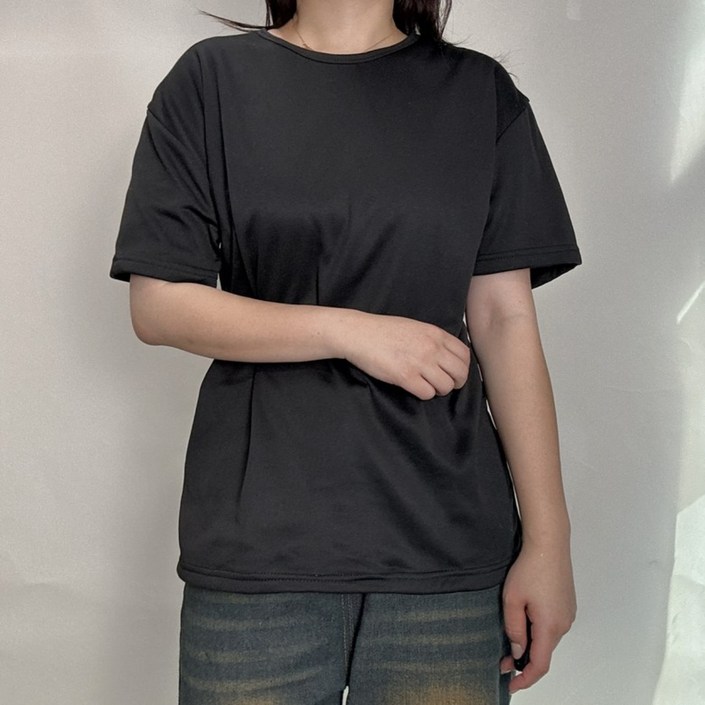 추동 보온 111 기모 반팔티