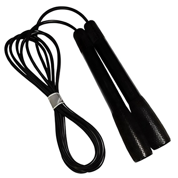 나리아 슬림 줄넘기 + 보관백, 검정, 1세트