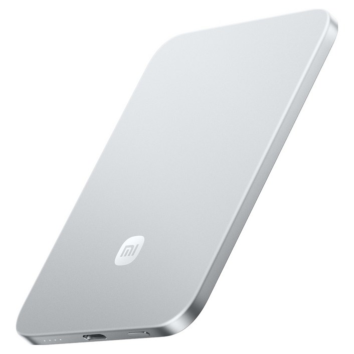 샤오미 울트라 씬 마그네틱 보조배터리 5000 15W C타입