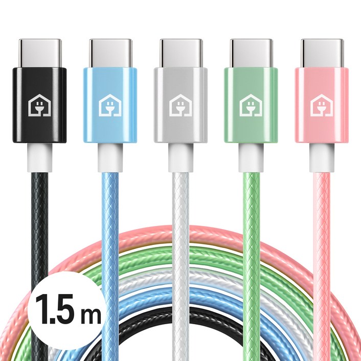 홈플래닛 볼트우븐 고속충전케이블 C타입