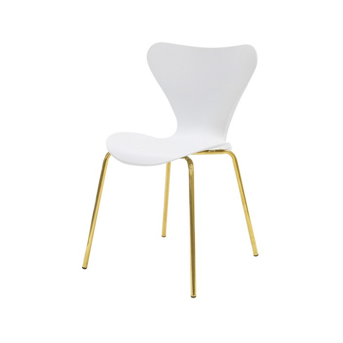 숄더7 골드 인테리어 디자인 카페 식탁의자