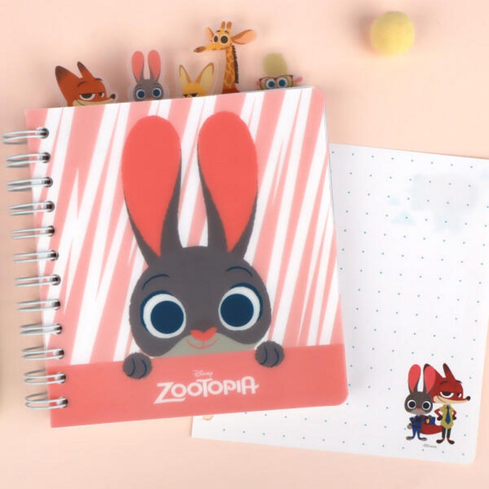 디즈니 주토피아 인덱스 노트