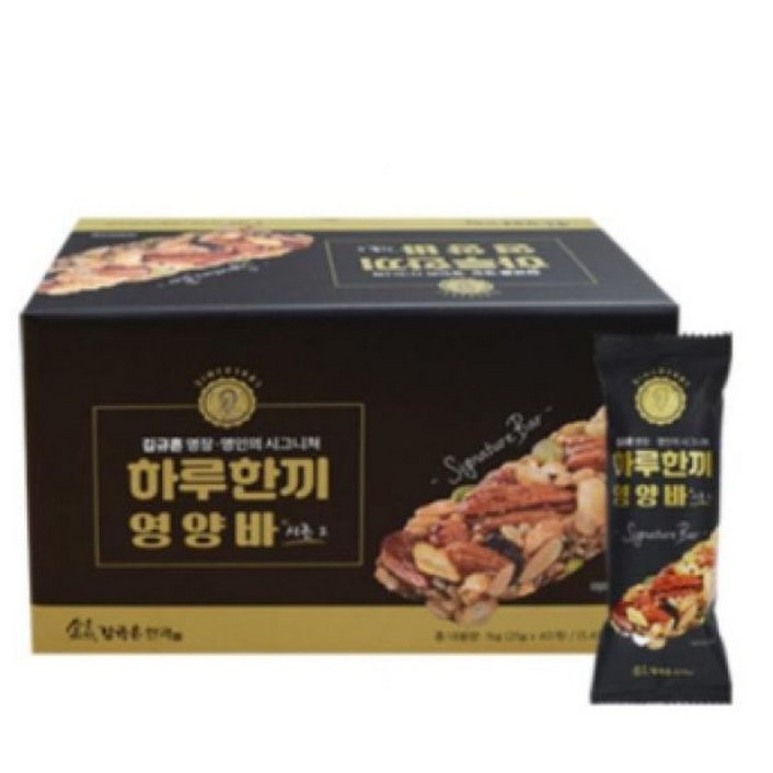 영양바 하루한끼 김규흔 명장 시즌2 40개입 1개, 1kg, 1개