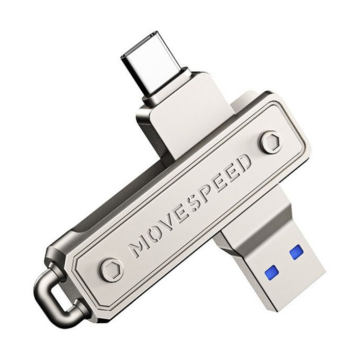 MOVESPEED YSULJ 150MB/s USB 3.2 Gen 1 C타입 듀얼 인터페이스 플래시 드라이브, 1개, 128GB