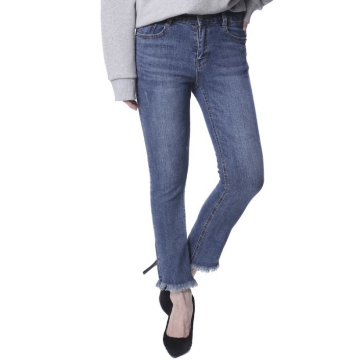 시에로 밑단올풀림 데님팬츠 SF4DPF311 1732754