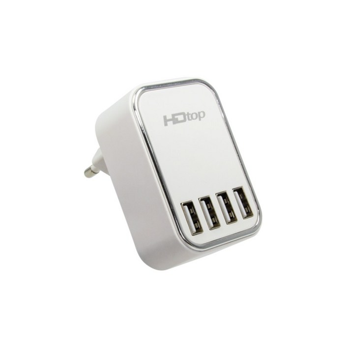 에이치디탑 1포트 DC 5V 1A USB 충전 어댑터 HT5V01, 1개