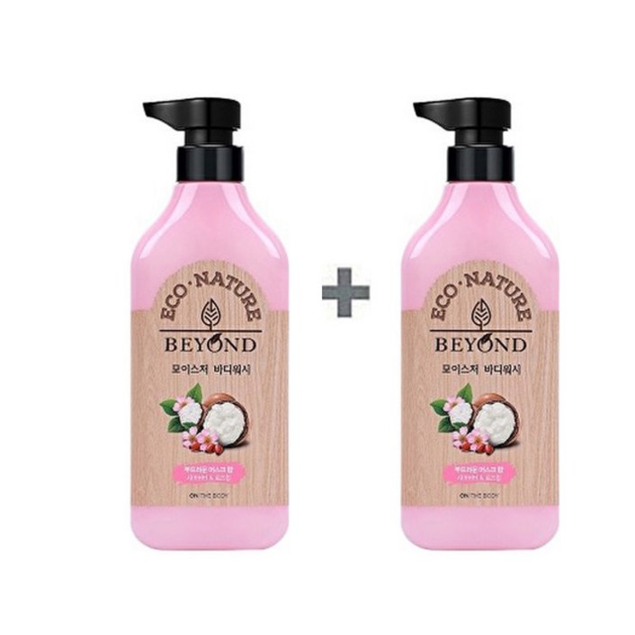 11 비욘드 에코네이처 모이스처 바디워시 500ml, 2개, 500ml 11 비욘드 에코네이처 모이스처 바디워시 500ml, 2개, 500ml