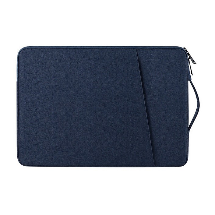 다앤다 포켓 노트북 파우치 삼성 맥북 LG 그램 13 15 15.6 인치 수납 손잡이 가방, 네이비