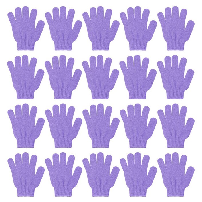 손가락 장갑타올 A타입, 바이올렛, 20개, 1개입