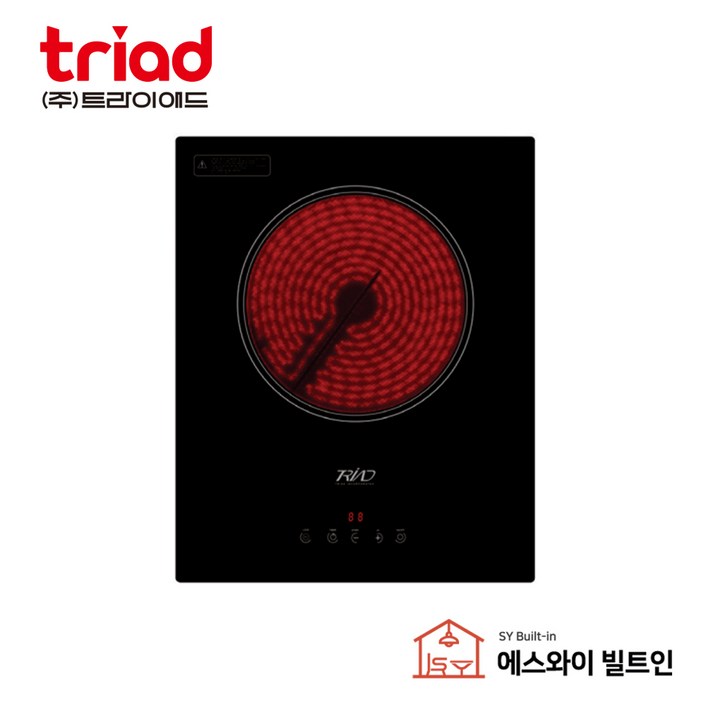 트라이애드 하이라이트 1구 TAE101 빌트인 매립 전기레인지