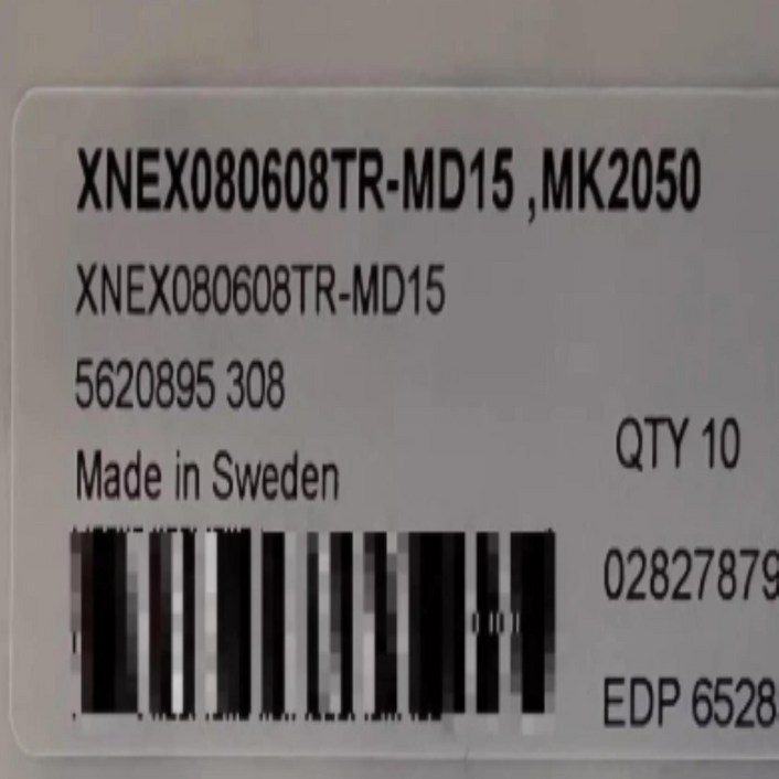 X10개  카바이드 인서트 XNEX080608TRMD15 MK2050