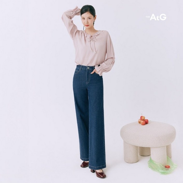 더엣지 [론칭가79,900원] 25SS 시그니처 와이드 데님팬츠 2종 1728262