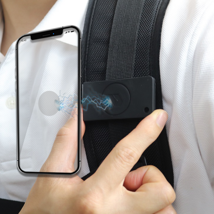 배민 커넥트 쿠팡이츠 배달 가방 스마트폰 핸드폰 거치대 자석 클립 고리 특허 아이디어 용품, 1개