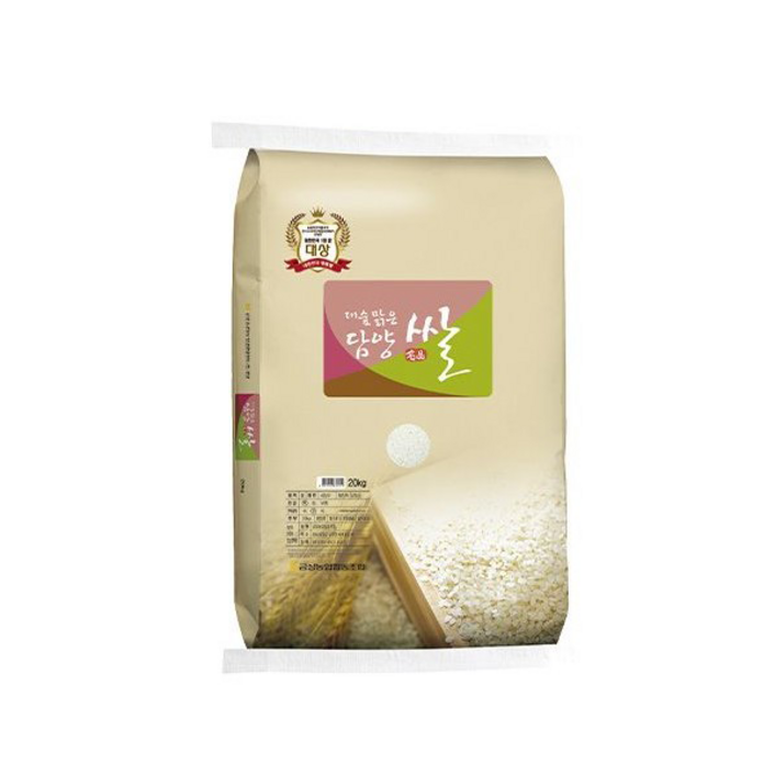 대숲맑은담양쌀 20kg 특등급 당일도정