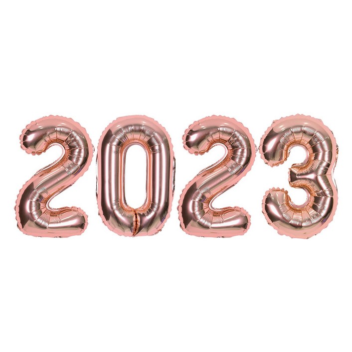 제이벌룬 hello 2024 크리스마스 신년 파티 숫자 영문 풍선 세트