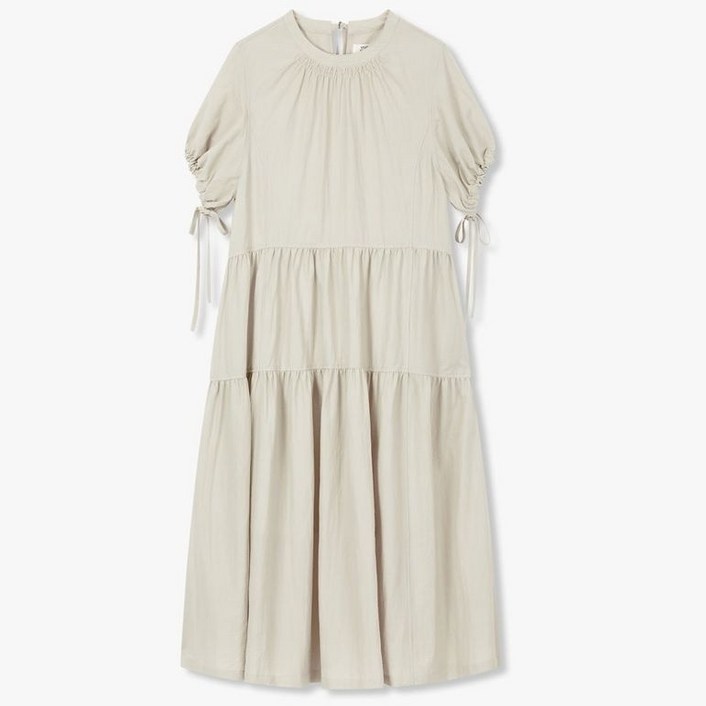 STUDIO TOMBOY 셔링 볼륨 리본 원피스 9105241183056DH1729670