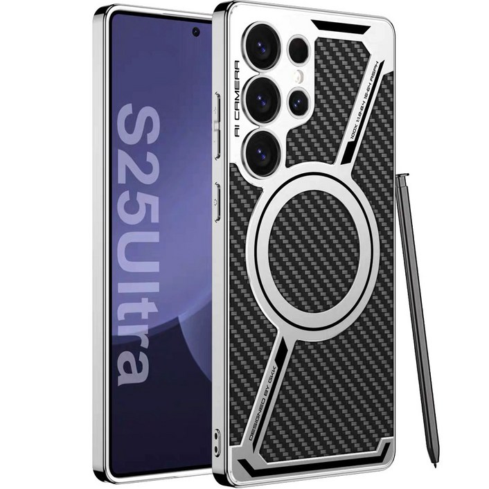 갤럭시 초슬림 마그네틱 가죽 맥세이프 케이스