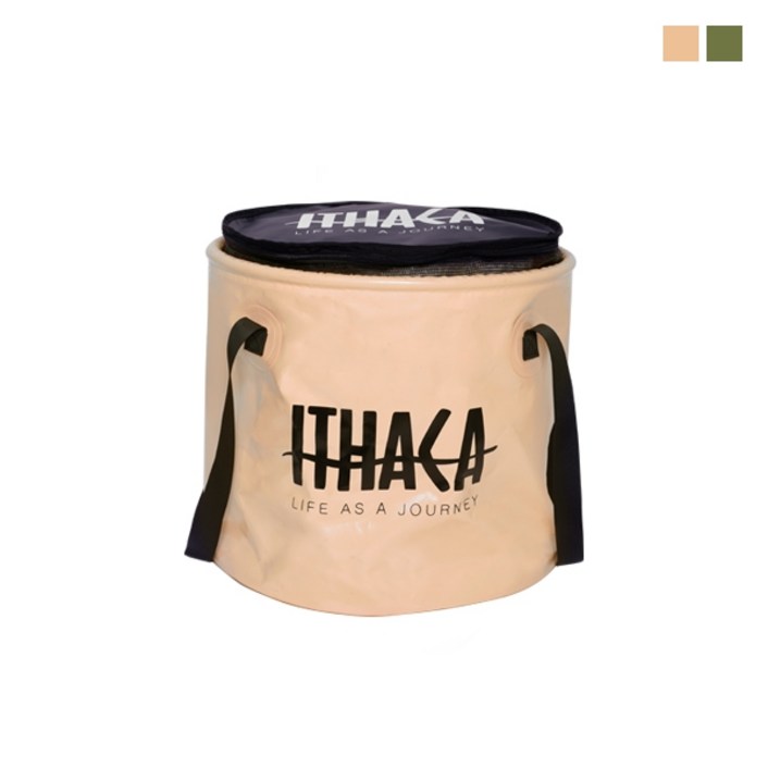 이타카 캠핑싱크  설거지가방, 피치베이지, 1개