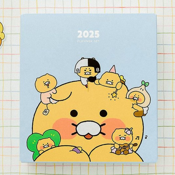 2025 카카오프렌즈 춘식이 요정 다이어리 세트 캘린더 메모 펜 패키지 연말 선물용 2025 카카오프렌즈 춘식이 요정 다이어리 세트 캘린더 메모 펜 패키지 연말 선물용