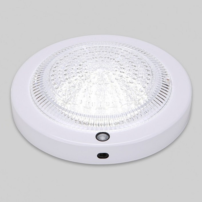 LED 원형 현관 계단 복도 베란다 15W 건식 센서등