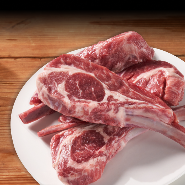 당일발송 양갈비 숄더랙 S호텔 납품 A 등급 양고기 소스 무료 양껏머글램 500g, 1개