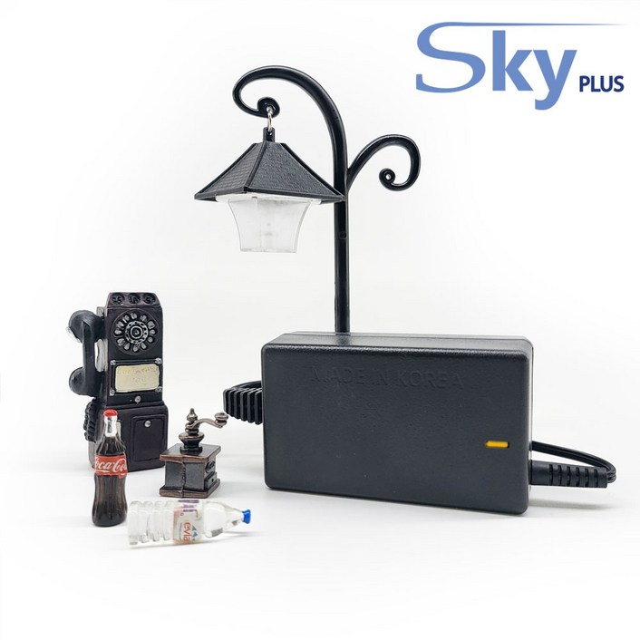 대한민국 SKYPLUS 어댑터 [전원일체형] DC 18V 2A 정전압 18V2A 아답터 직류전원장치, 블랙, 1개