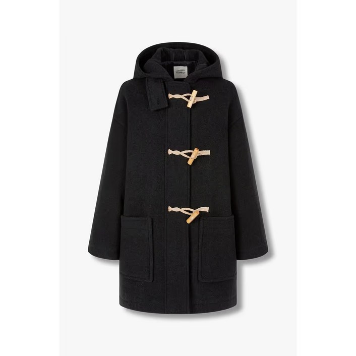 스튜디오 톰보이 토글장식 후드 중기장코트(9164411882) 324925