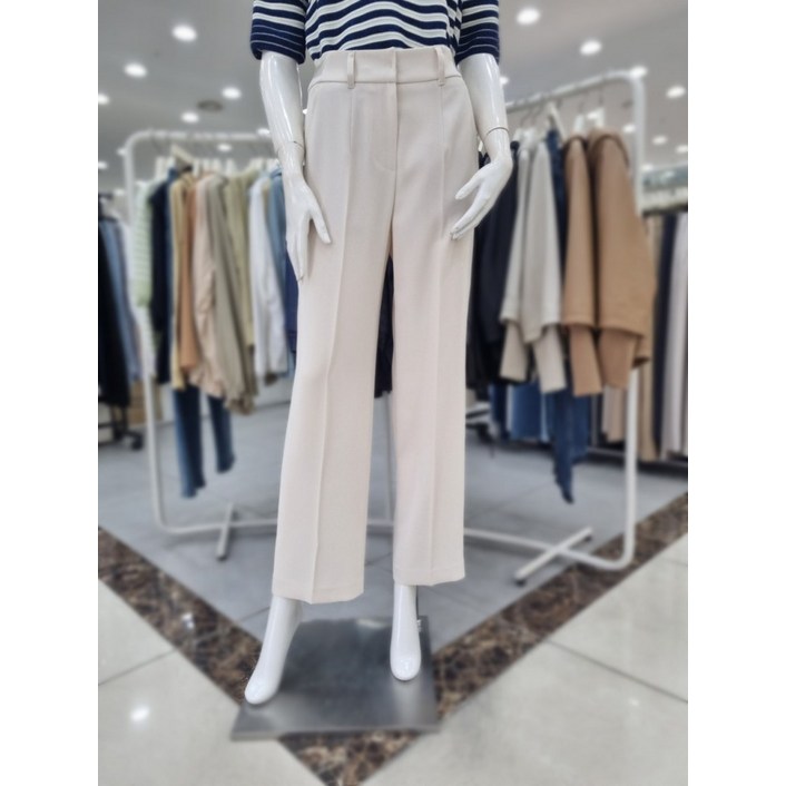 더아이잗 뒷밴딩 롱 스트레이트 팬츠 IN4SL34600