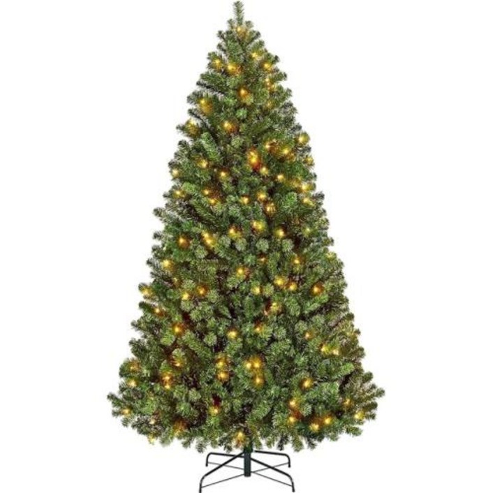 크리스마스트리,트리제작,트리만들기,인공나무마 인공 핑크 크리스마스 소나무 휴일 새해 트리 파티 장식 금속 삼각대 818 가지 팁 재사용 가능 6 피트 7