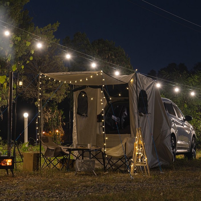 다잡 텐트형 차박텐트 도킹텐트 꼬리 카 차량용 텐트 쉘터 스텔스 카크닉