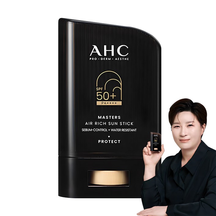 AHC 마스터즈 에어리치 선스틱 SPF50 PA, 14g, 1개