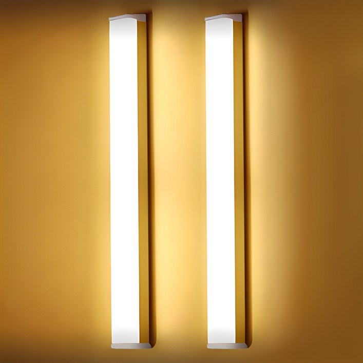 레나에너지 현관 충전식 무선 LED 직부 센서등 10cm 2개