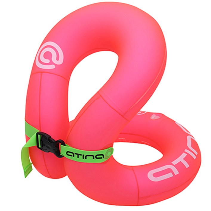 아티나 넥베스트 유아동 조끼형 수영보조용품 25kg, 핑크 - 쇼핑앤샵