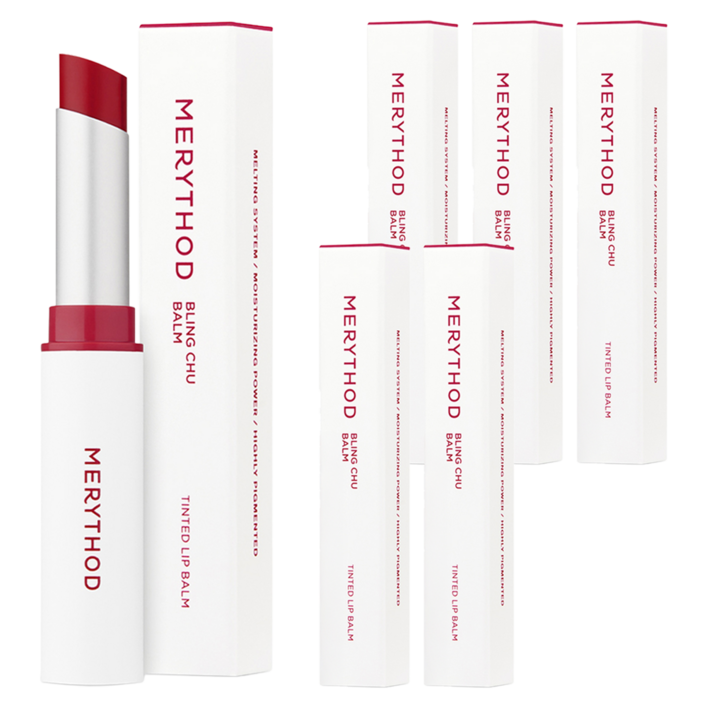 메리쏘드 블링츄밤 립밤, 05 체리웨이브, 3.3g, 1개