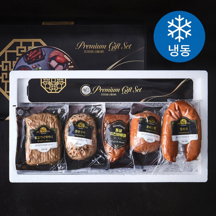 햇살푸드 명작 수제햄 선물세트 1호 1000g 냉동