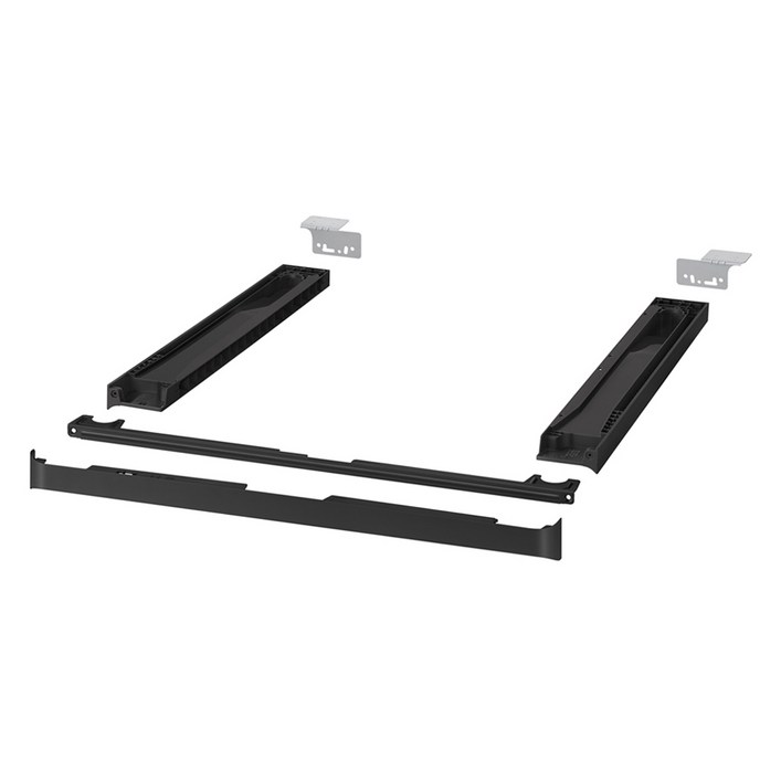 삼성전자 BESPOKE 그랑데 AI 건조기 상단 설치 키트 블랙 캐비어 자가설치