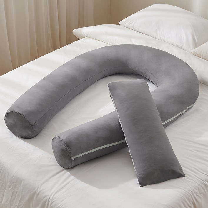 삼익가구 모노 U자형 커버분리형 바디필로우  레그필로우