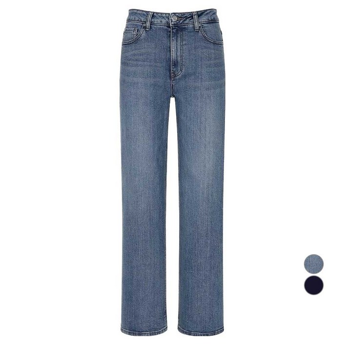 게스 여성용 베이직 와이드 팬츠 사계절용 YO3D0155