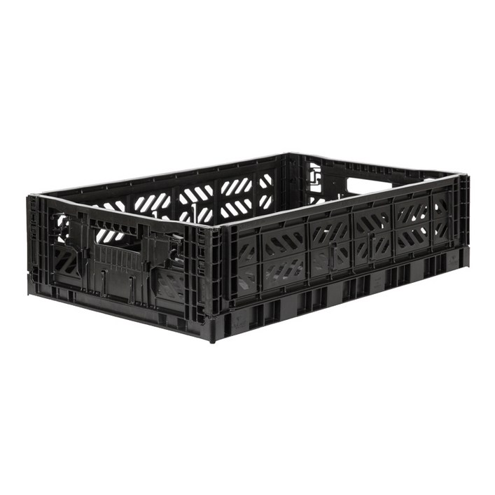 아이카사 폴딩박스 L Passive Lock 15.6cm, black, 1개 아이카사 폴딩박스 L Passive Lock 15.6cm, black, 1개