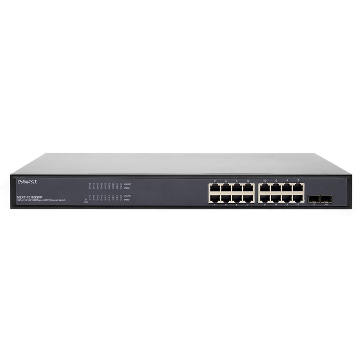 넥스트 16포트 기가비트 1G SFP 스위치 허브
