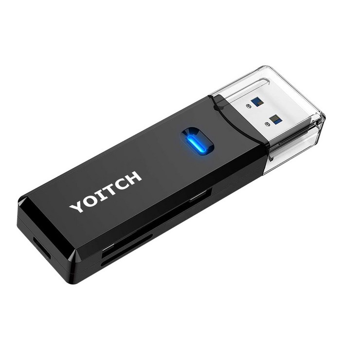 요이치 2in1 USB 2.0 메모리 카드리더기, CTC-CR200, 혼합색상 - 쇼핑뉴스
