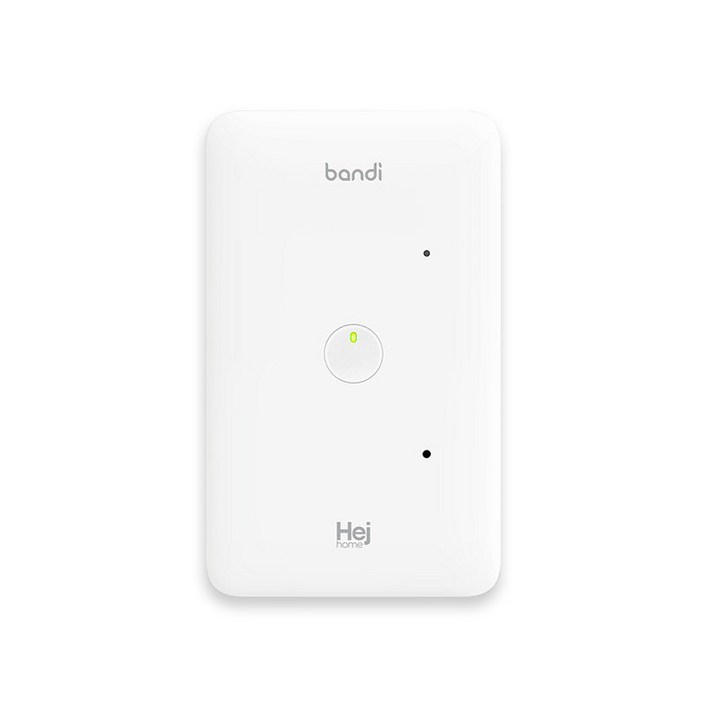 헤이홈 IoT 스마트 조명 스위치 2선식 1구