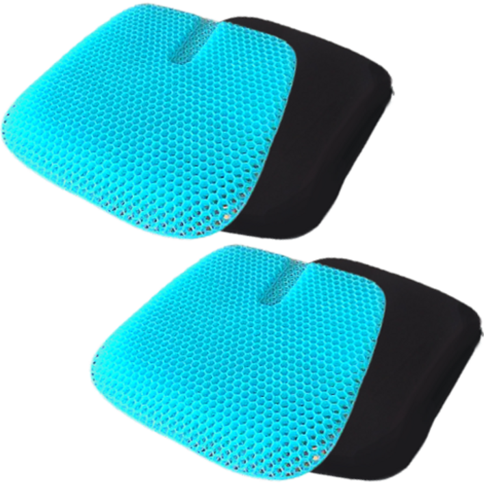 모나하우스 시원한 실리콘 통풍 쿨방석 2p  논슬립 방석 커버 2p 세트