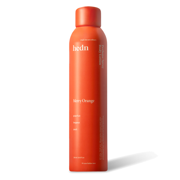 hedn 퍼퓸 스프레이 바디로션 메리오렌지, 250ml, 1개 hedn 퍼퓸 스프레이 바디로션 메리오렌지, 250ml, 1개