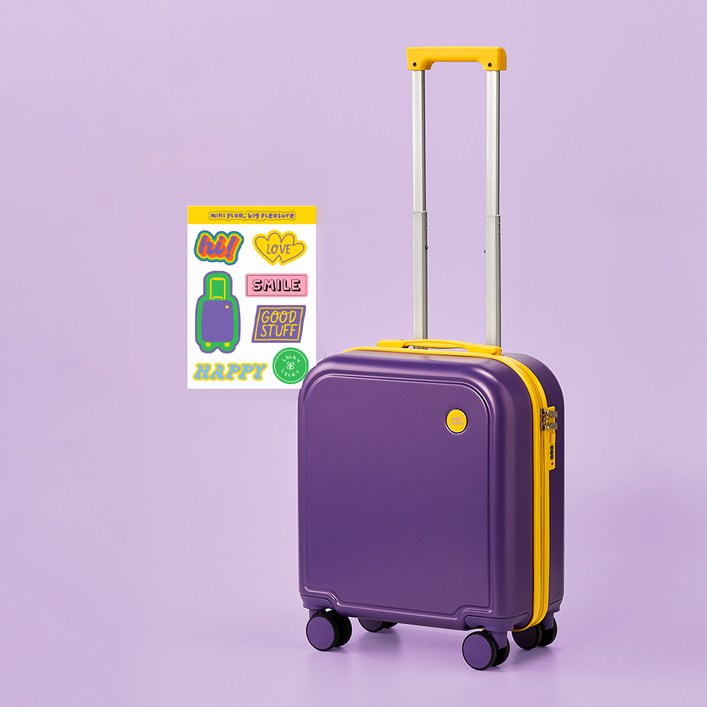 모던하우스 ON minianimi 캐롯 기내용 캐리어  스티커 세트 18인치