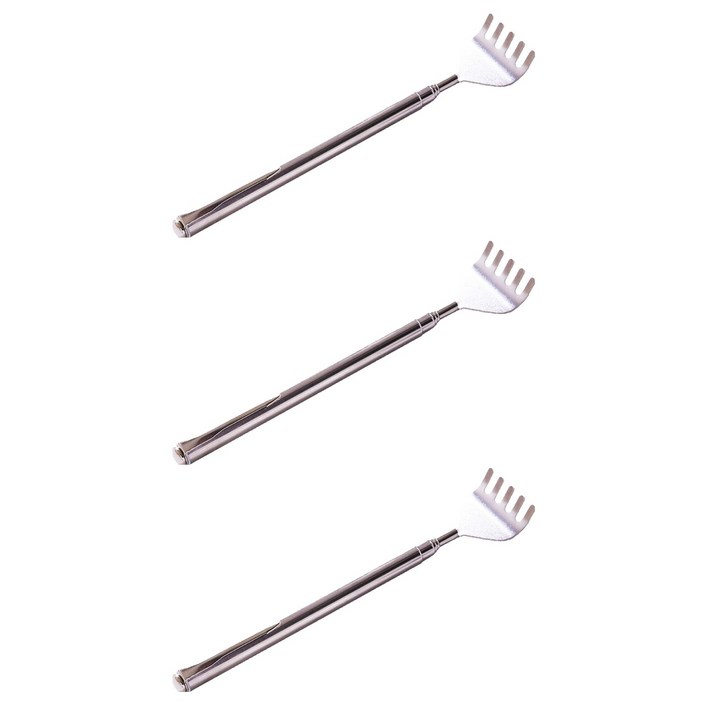 에스에스 5단 접이식 휴대용 스테인레스 효자손 50cm