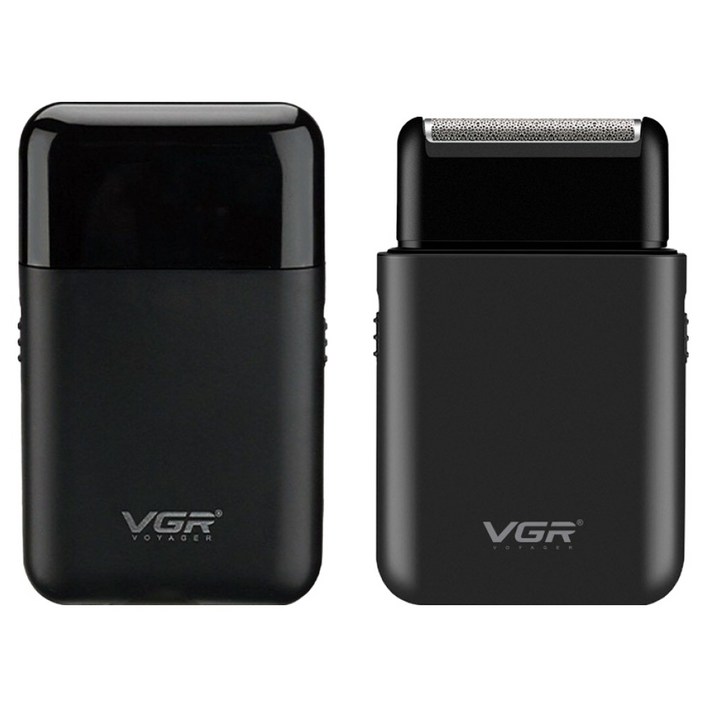 VGR 남성용 휴대용 충전식 미니 전기면도기