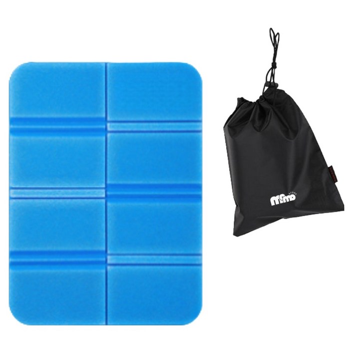 모모 캠핑 인포켓 사이즈 멀티 휴대용방석 + 파우치 세트