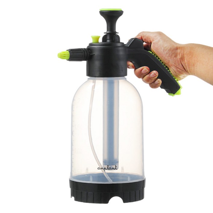 앙플랜트 고압 자동 압축분무기 2L, 1개, 투명