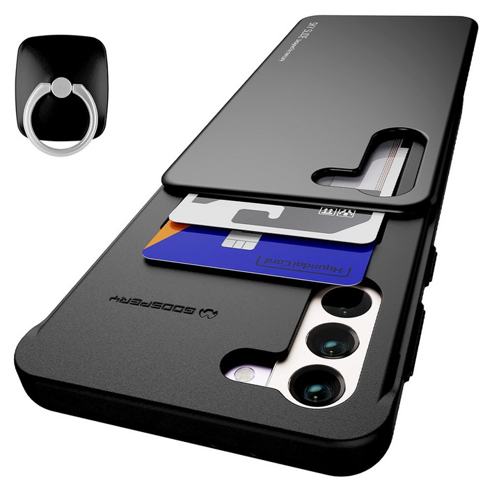 구스페리 스카이 슬라이드 범퍼 휴대폰 케이스 + 링고리